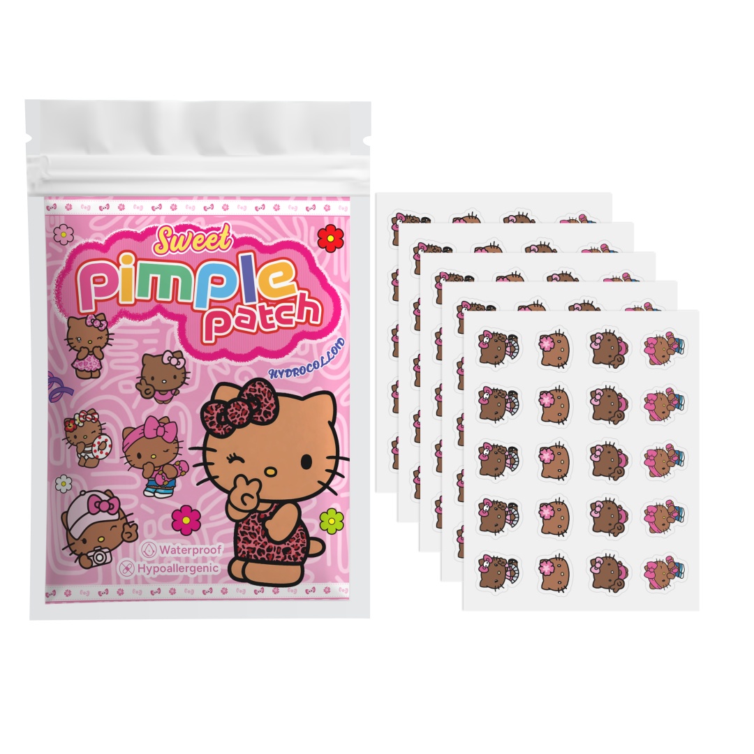 Hydrocolloid Acne Patch - 100PCS Hello Kitty Acne Patches, Plester