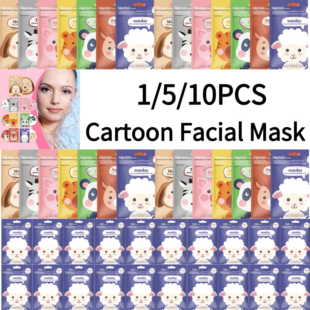 Skincare Animate - 10 Buah Masker Wajah Kartun Lucu
