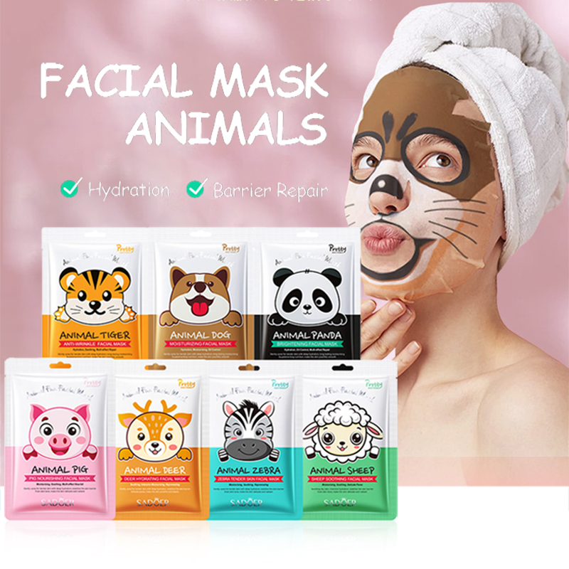 Skincare Animate - 5 Buah Masker Pola Hewan SADOER