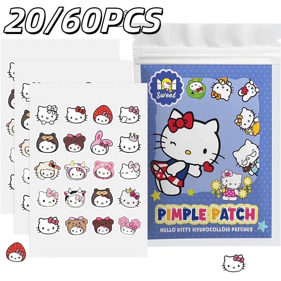 Hydrocolloid Acne Patch - 20/60 Buah Sanrio Hello Kitty Kartun