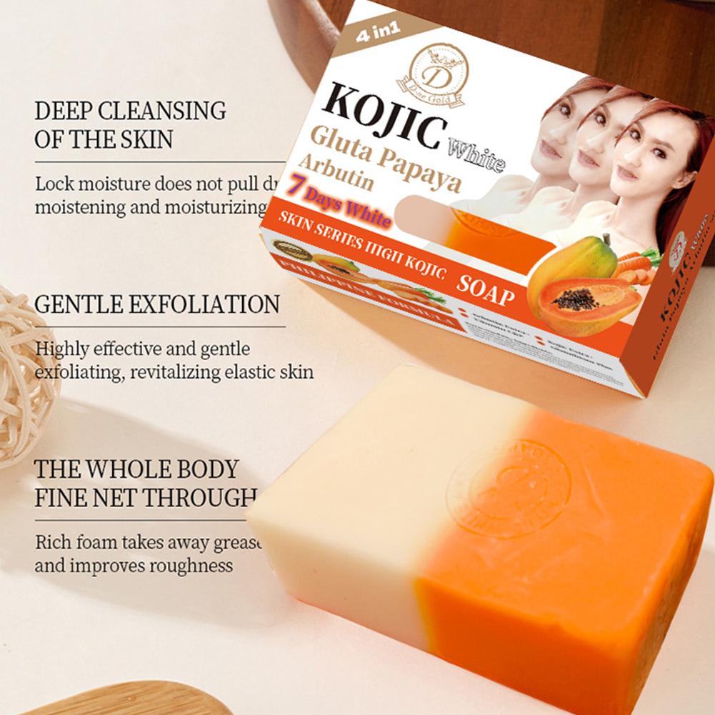 Skincare Vitamin C - Sabun Minyak Esensial Pepaya Kojic Acid