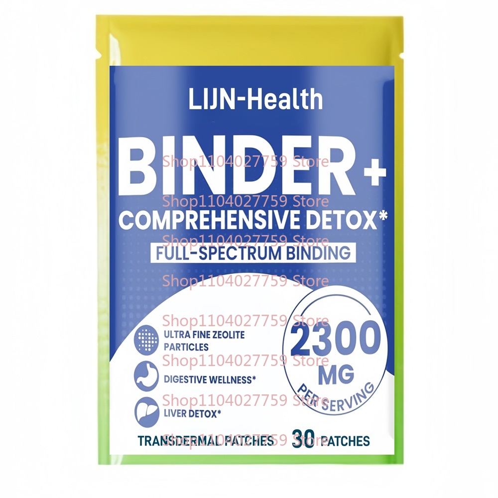 Bentonite Clay Mask - 30 Plester Detoksifikasi Binder Transdermal, Arang