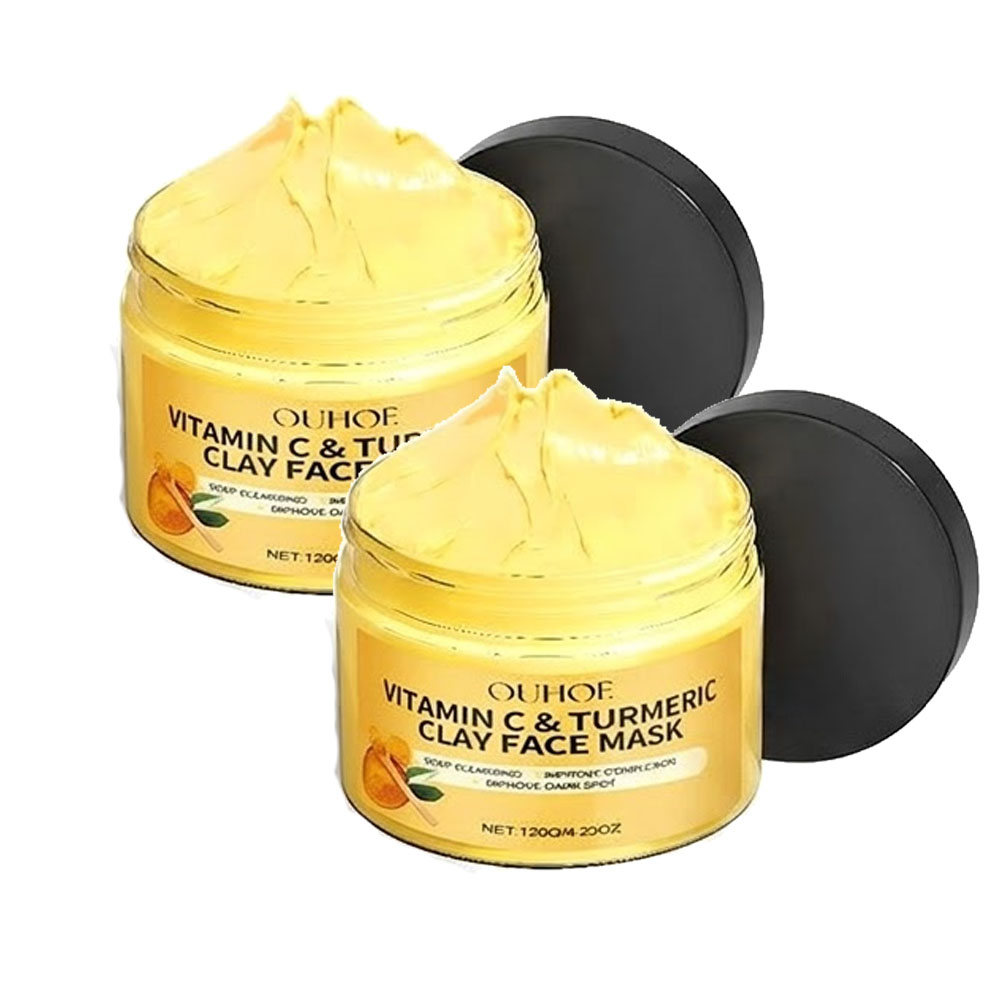 Bentonite Clay Mask - Masker Tanah Liat Vitamin C Kunyit