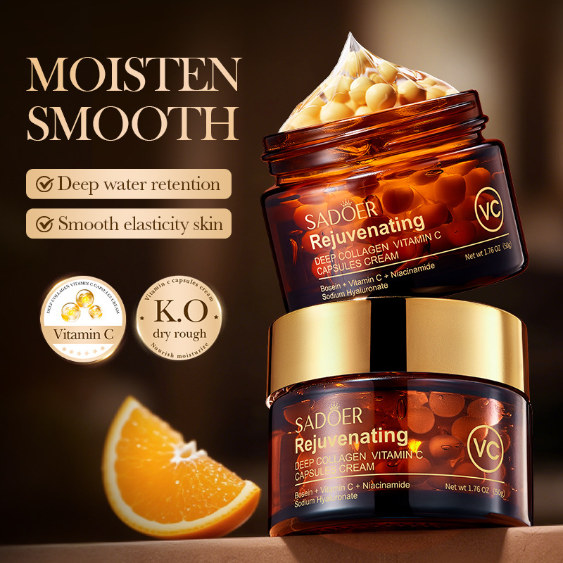 Skincare Vitamin C - Krim Kapsul Vitamin C Kolagen Menghilangkan