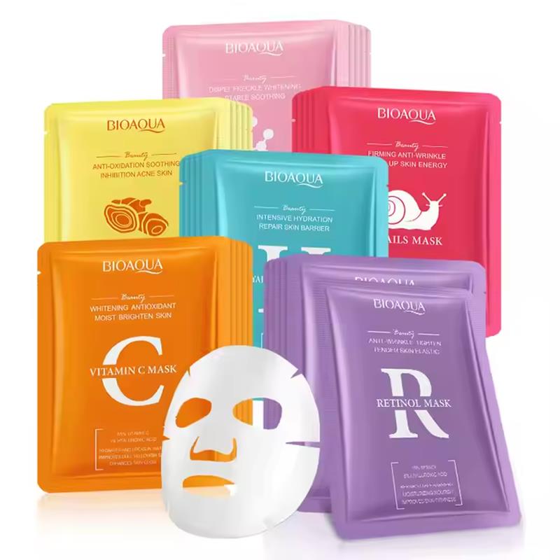 Bentonite Clay Mask - 5 Buah Masker Wajah BIOAQUA Retinol