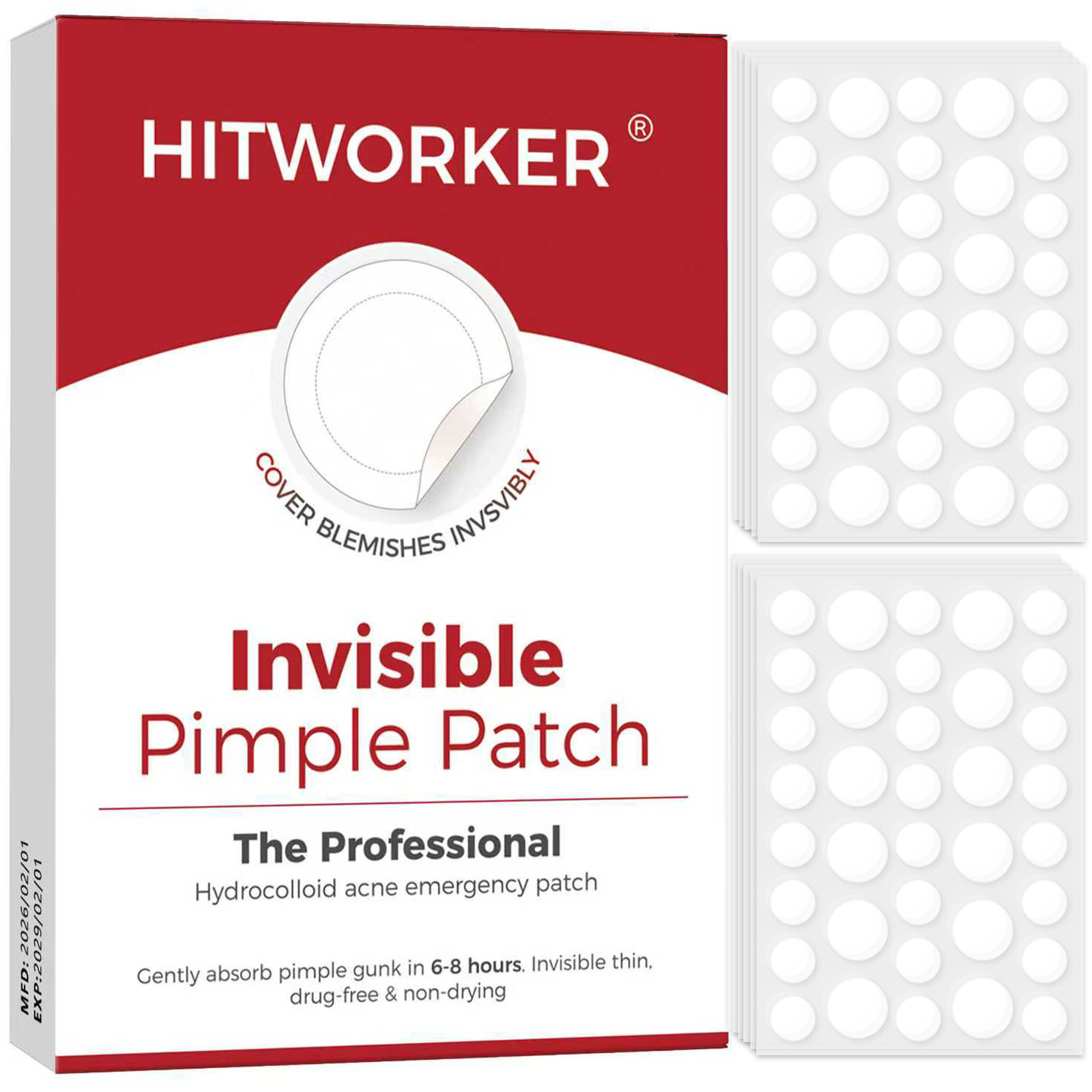 36/360 Lembar Plester Jerawat  - Hydrocolloid Acne Patch ulasan dan harga