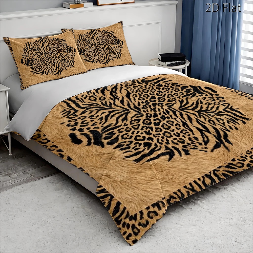 Set Sprei Motif Macan Tutul da - Skincare Animate ulasan dan harga