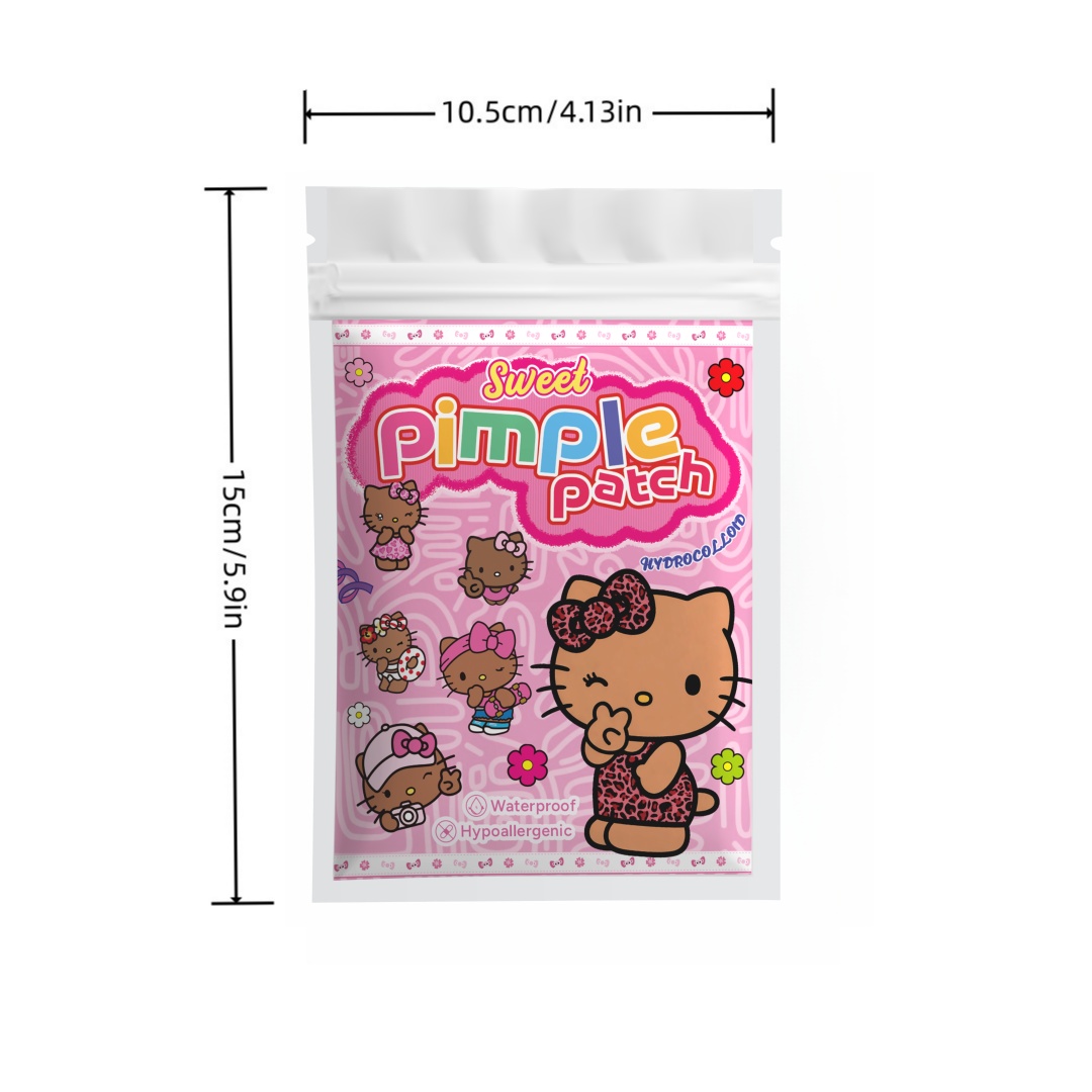 100PCS Hello Kitty Acne Patche - Hydrocolloid Acne Patch ulasan dan harga