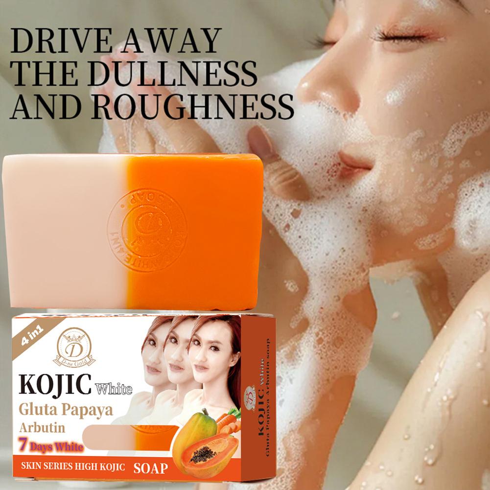 Sabun Minyak Esensial Pepaya K - Skincare Vitamin C ulasan dan harga