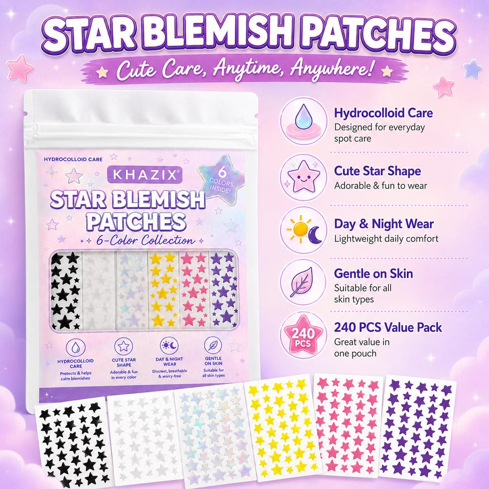 Plester Jerawat Bintang Tujuh  - Hydrocolloid Acne Patch ulasan dan harga