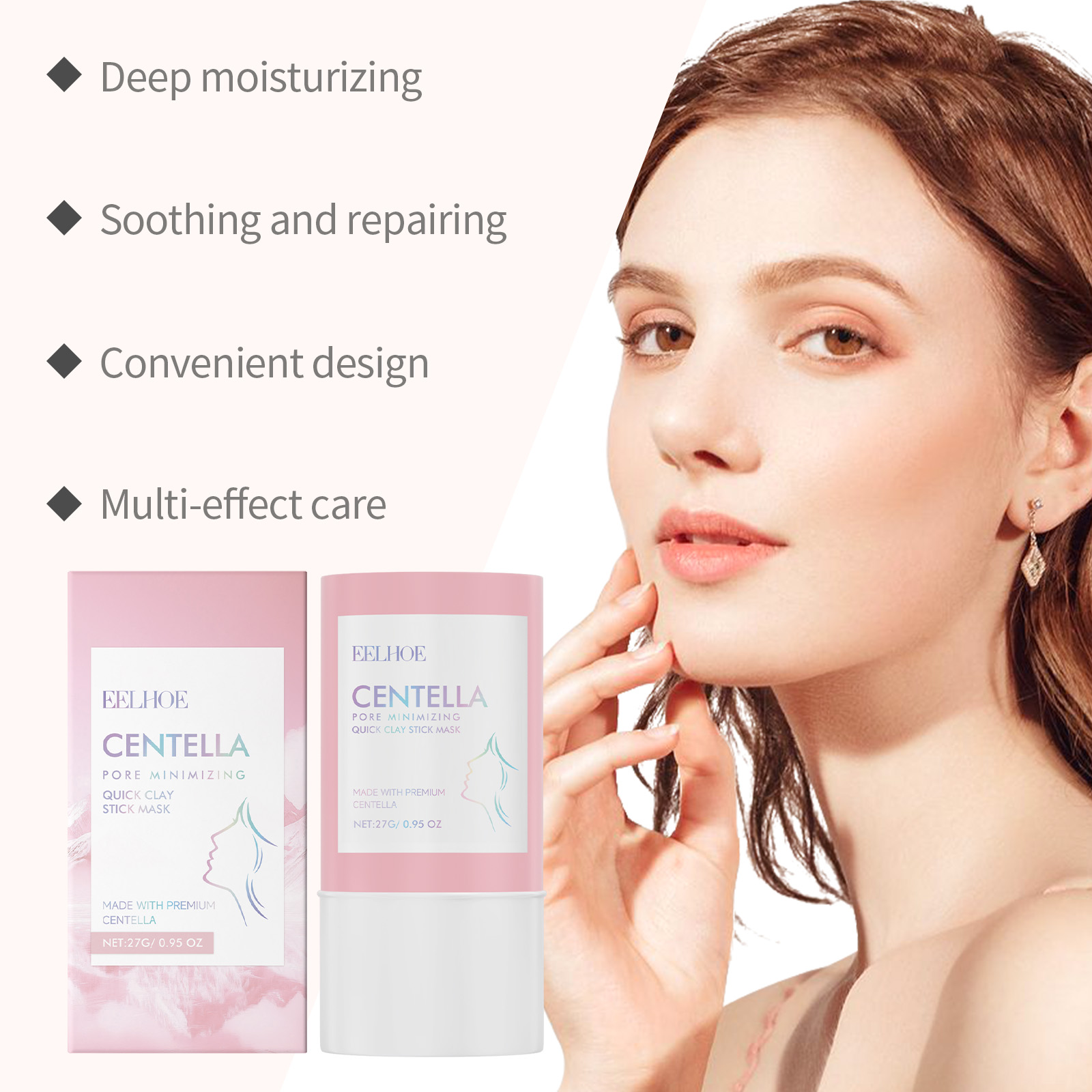 Masker Wajah Centella Asiatica - Bentonite Clay Mask ulasan dan harga