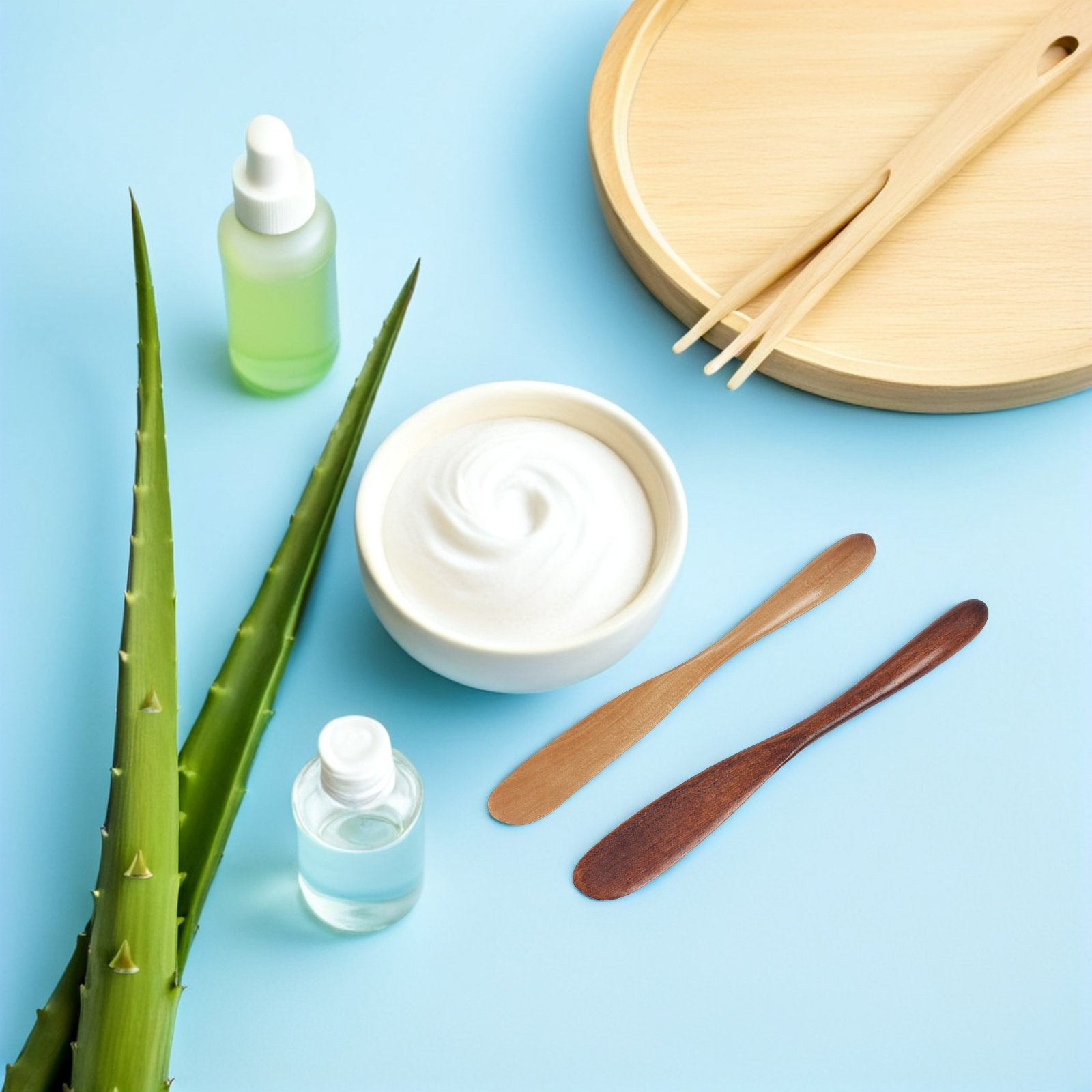 2 Buah Set Spatula Perawatan K - Skincare Natur E ulasan dan harga