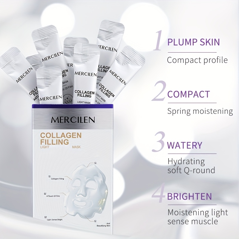 20pcs Mercilen Masker Wajah Ko - Bentonite Clay Mask ulasan dan harga