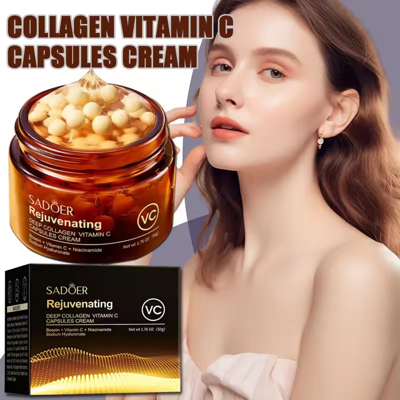Krim Kapsul Vitamin C Kolagen  - Skincare Vitamin C ulasan dan harga