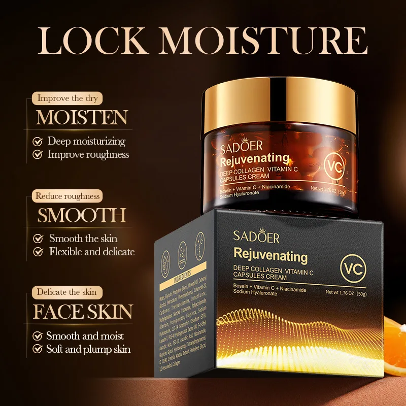 Krim Kapsul Vitamin C Kolagen  - Skincare Vitamin C ulasan dan harga