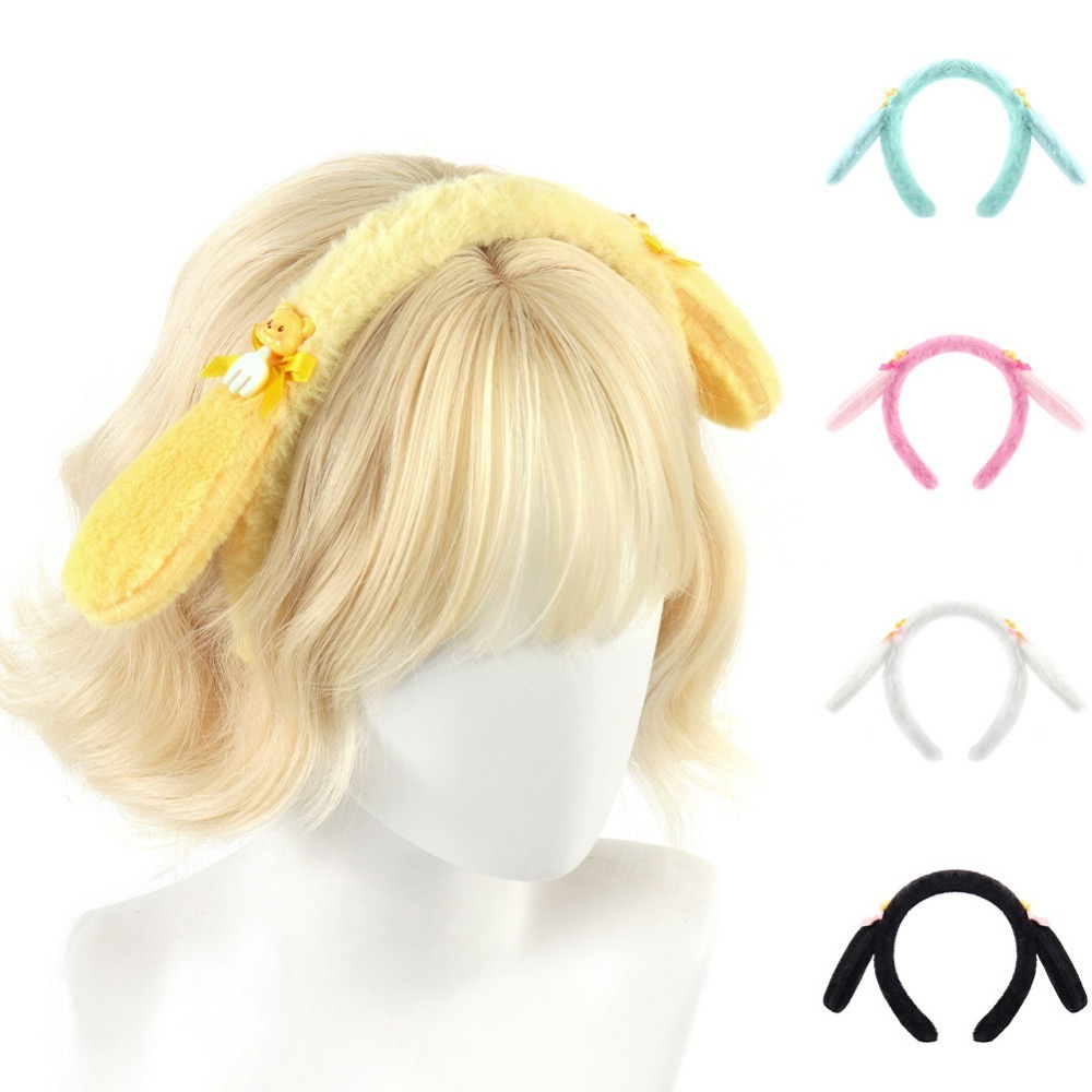 Headband Telinga Hewan Lembut  - Skincare Animate ulasan dan harga